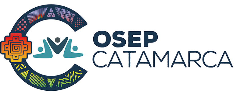 Logotipo morado: figura estilizada abrazando una esfera, con las letras 