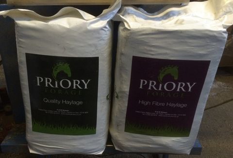 Priory Forage bagged haylage