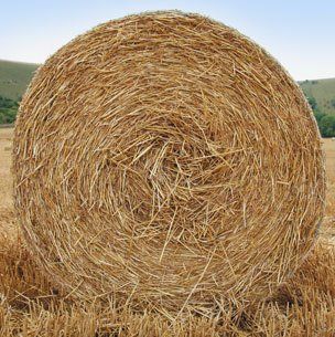 large hay bale