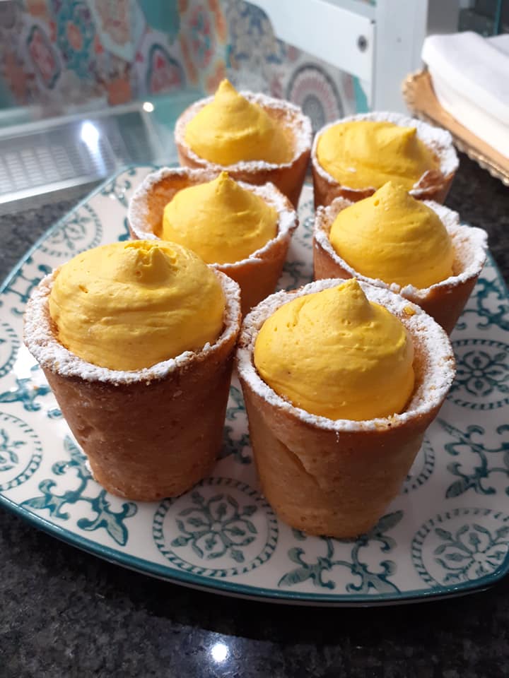 Mignon e bicchierini allo zabaione