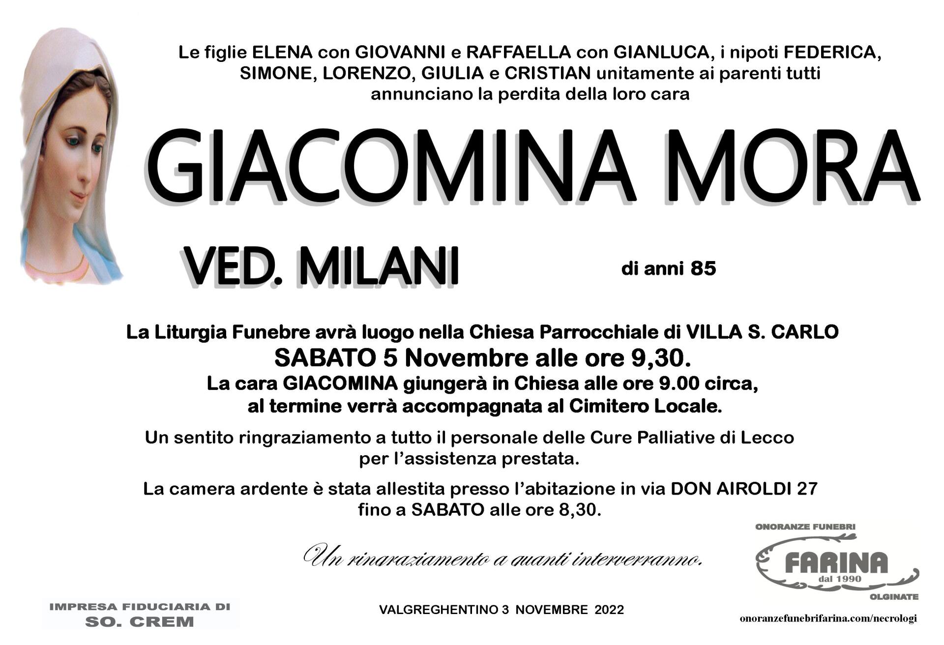 giacomina mora