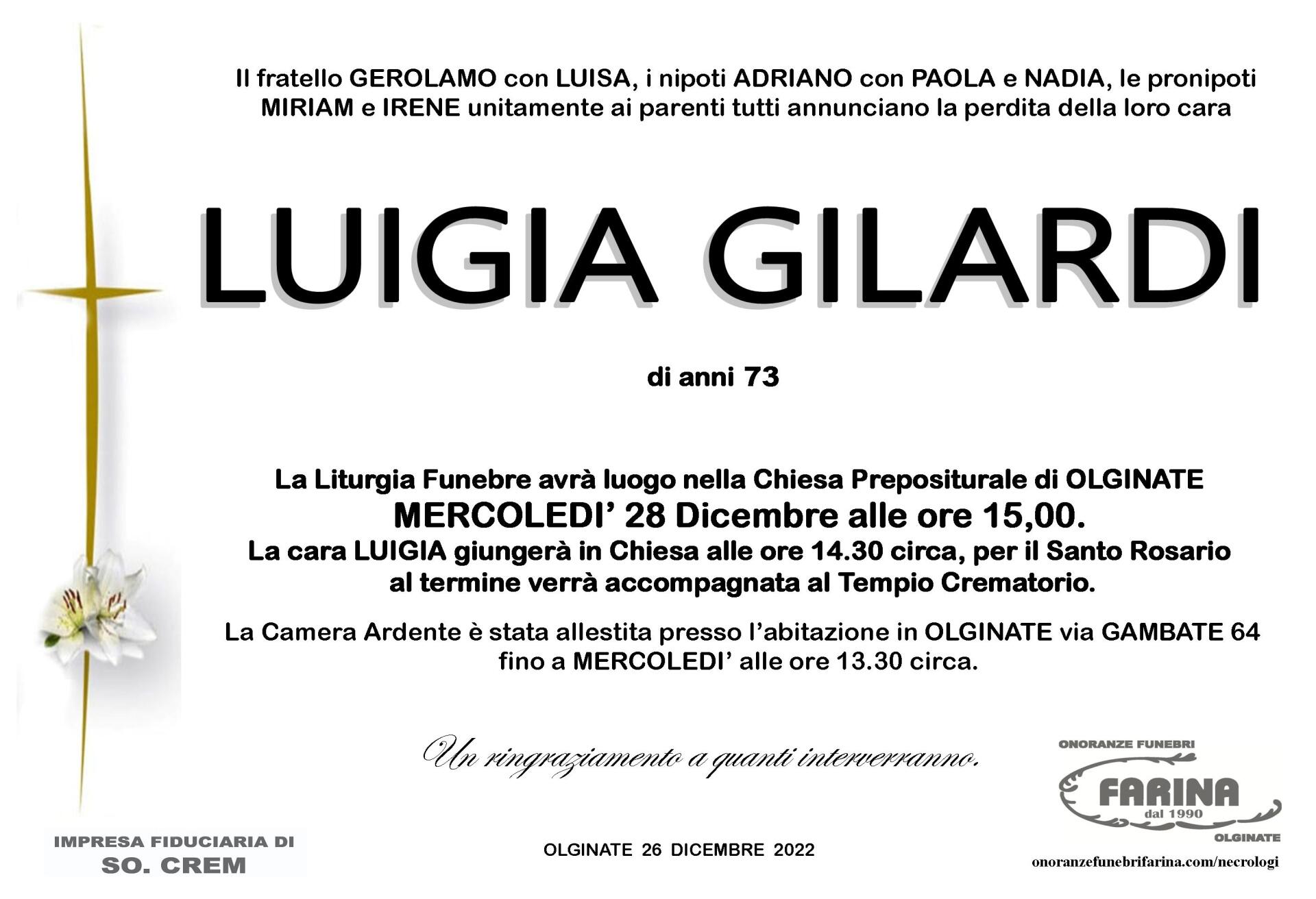 luigia gilardi