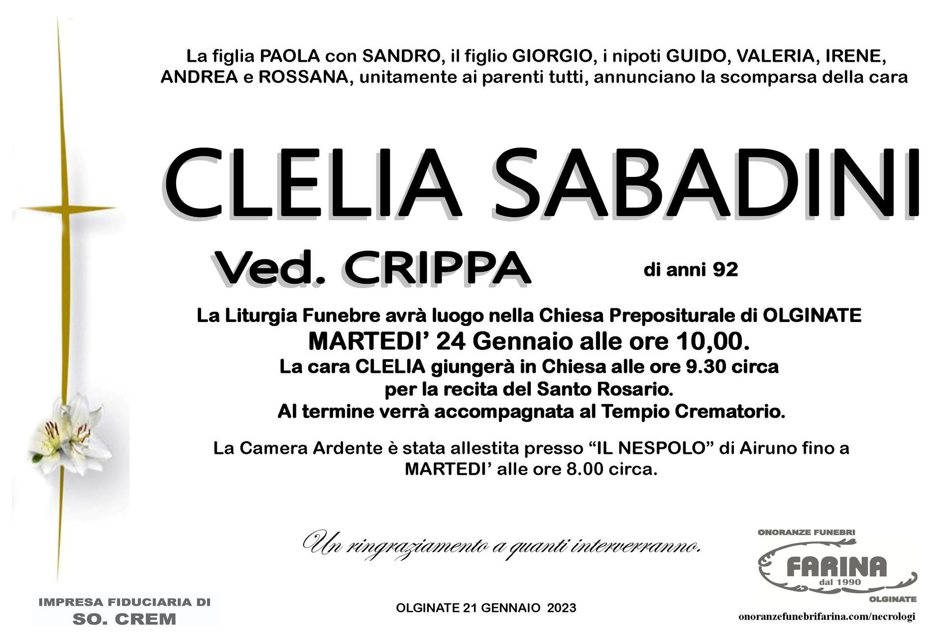 clelia sabadini