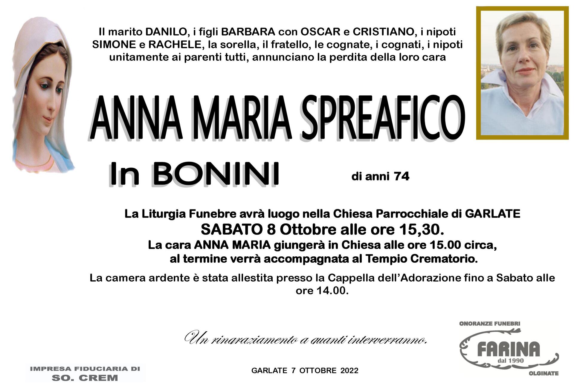 anna maria spreafico