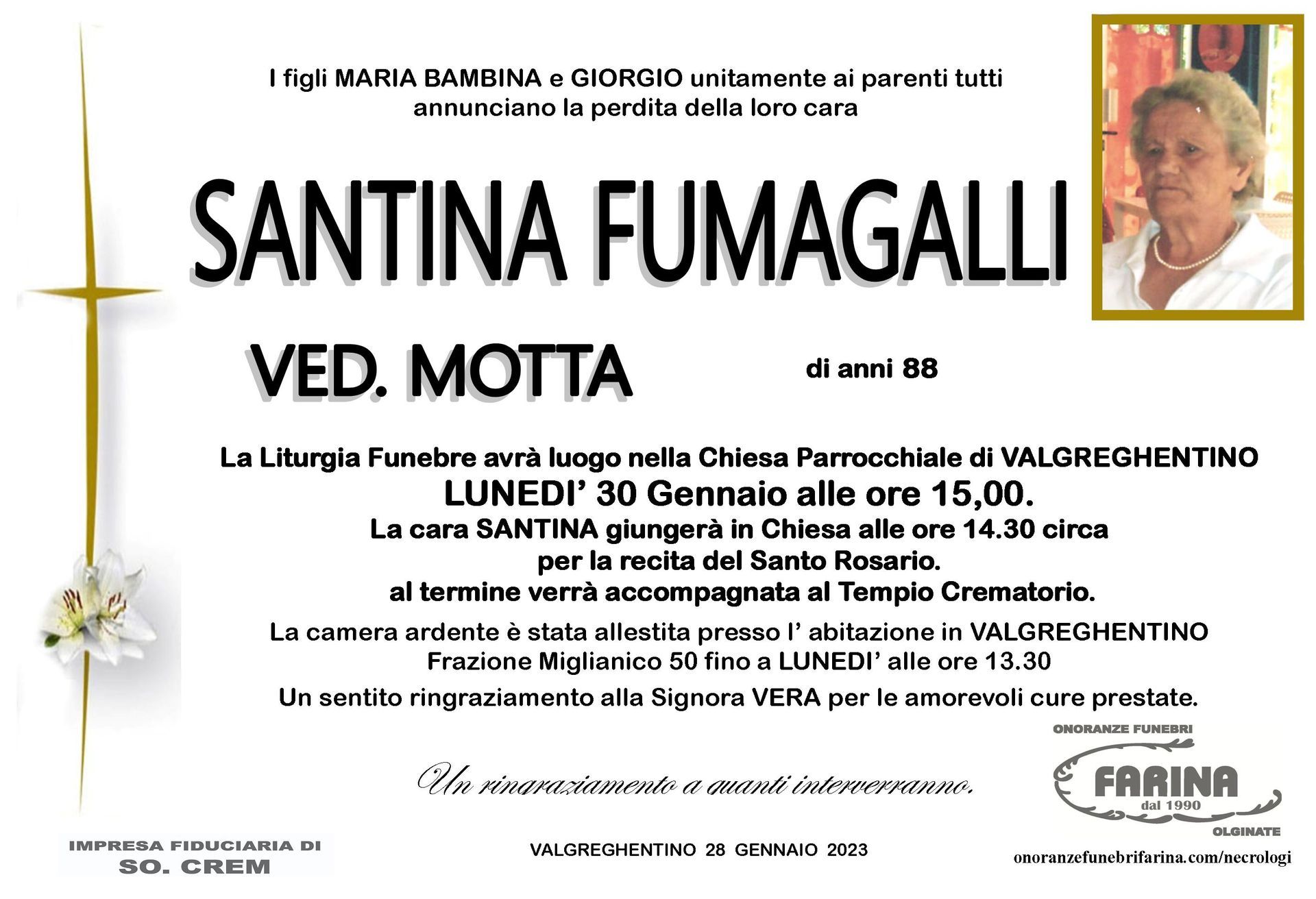 santina fumagalli