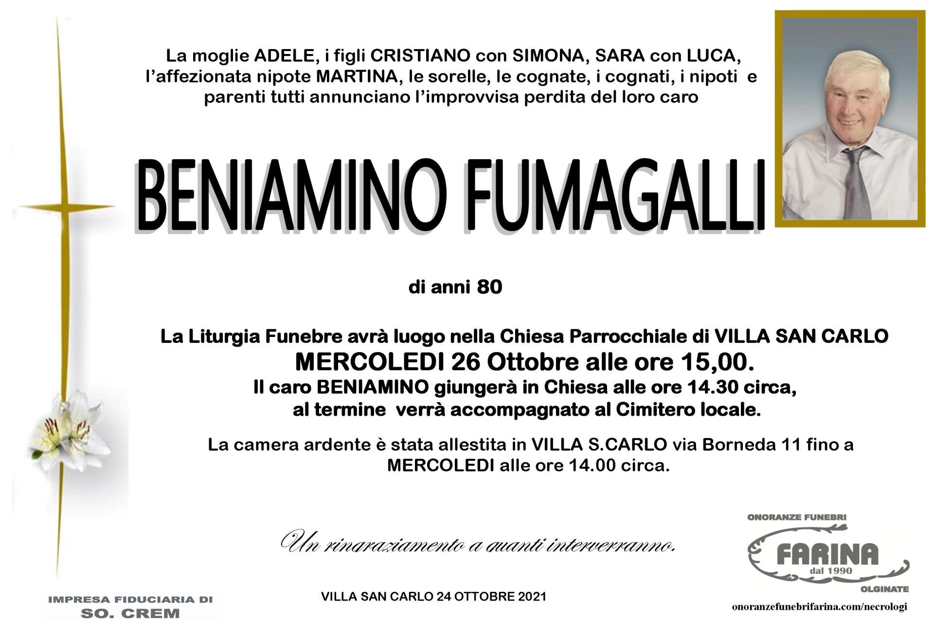 beniamino fumagalli