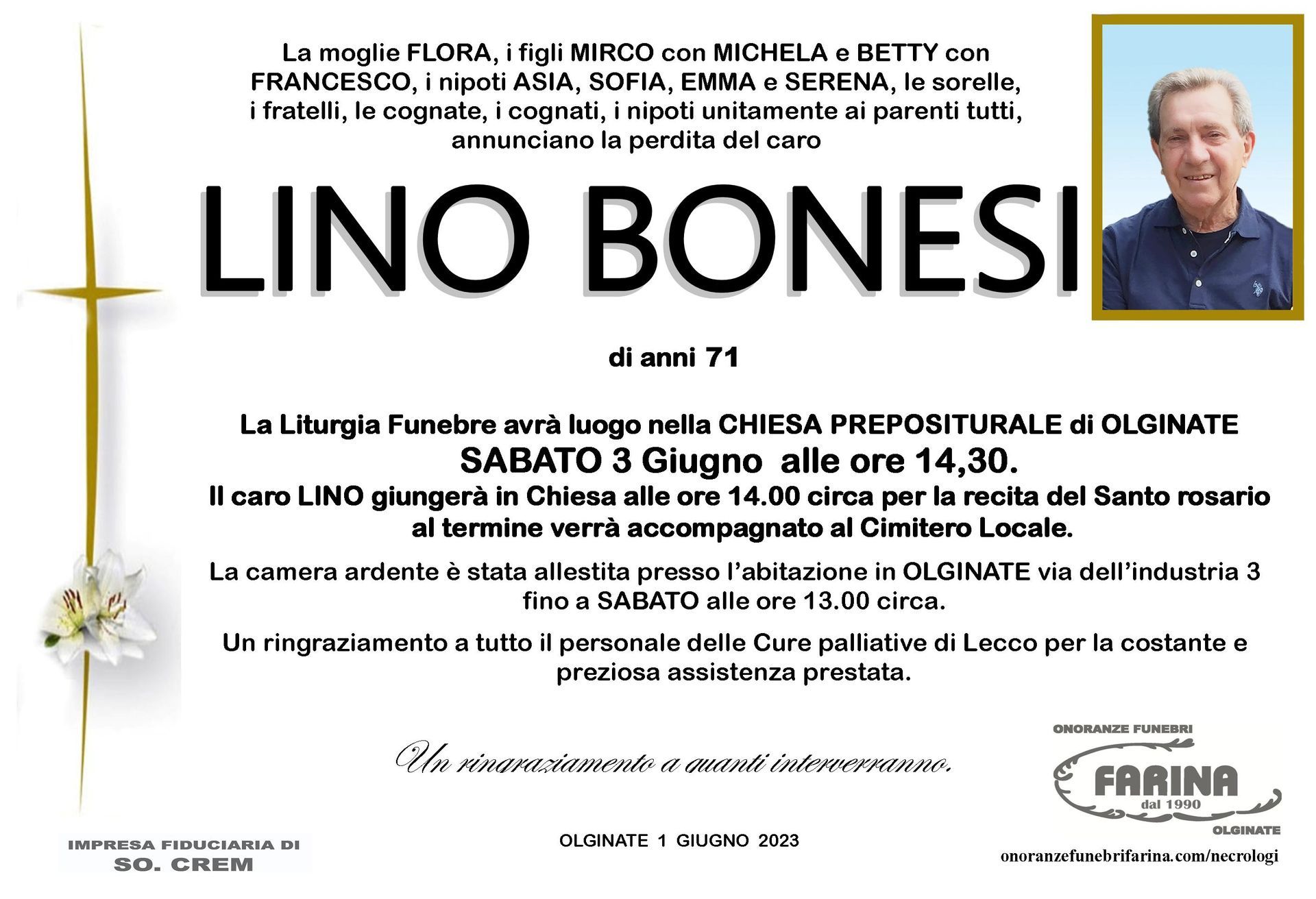 lino bonesi