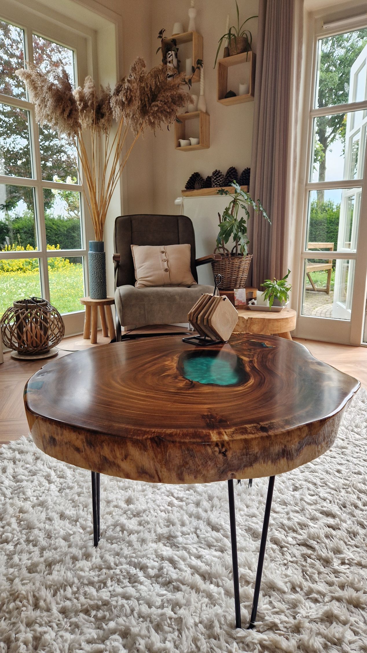 salontafel suar met vijver