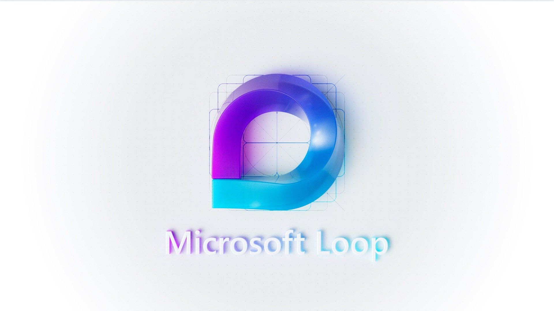 Microsoft Loop cover slide design