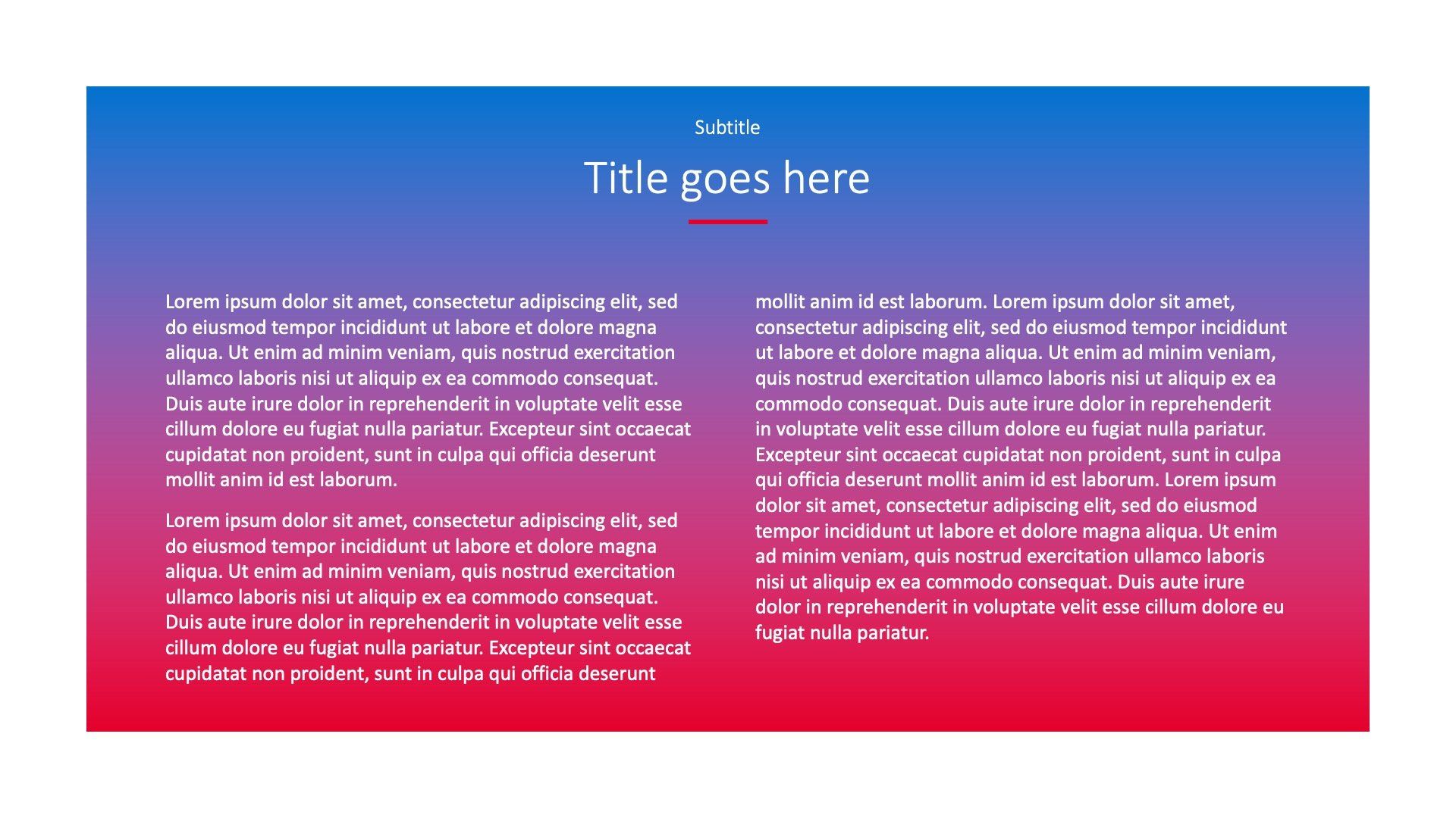 slide design for linical americas powerpoint template