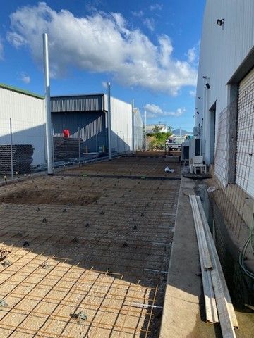 The Roof of the Factory Is Covered with Solar Photovoltaic Panels | Townsville, Qld | North Queensland Concrete Solutions