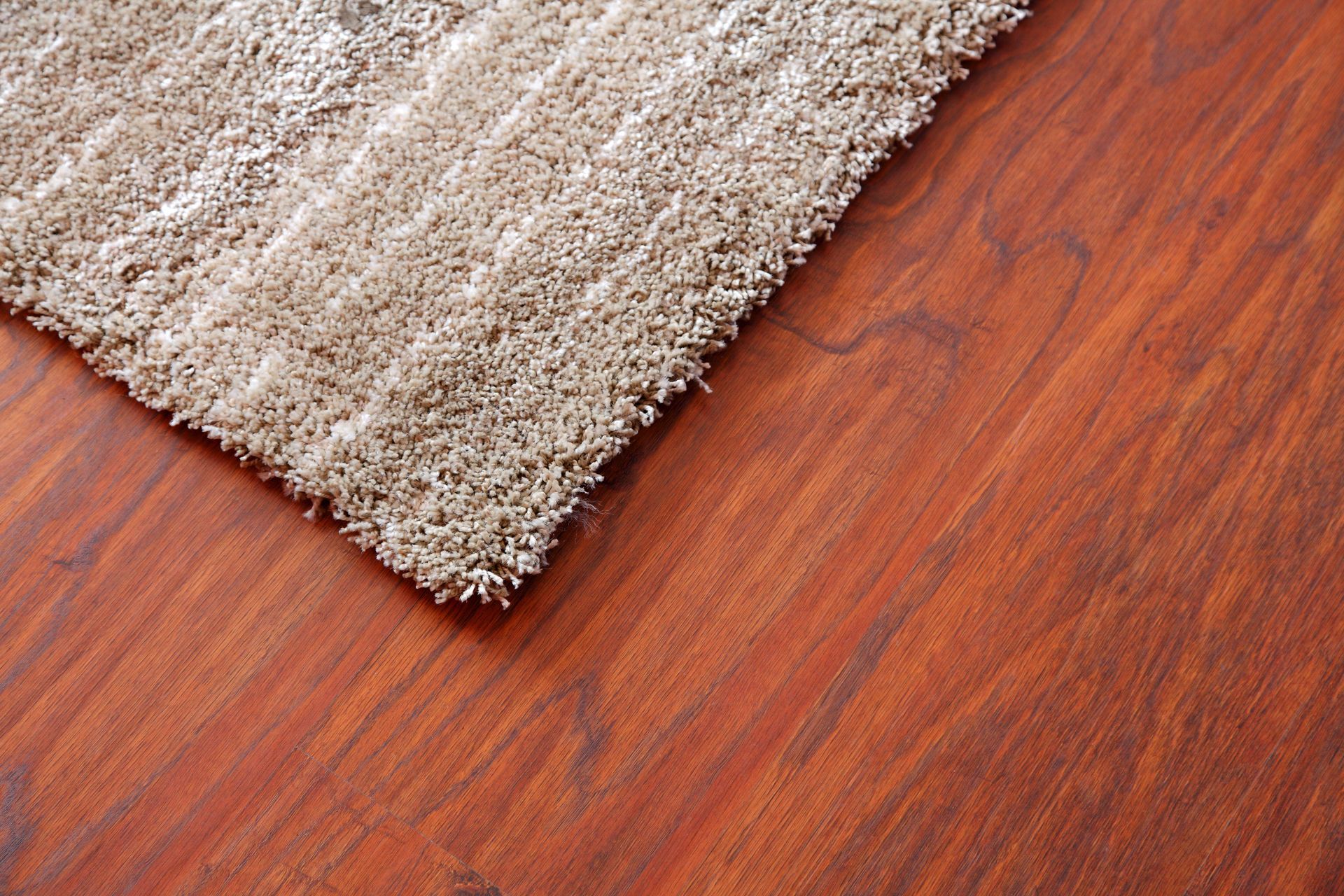 restore hardwood under rugs