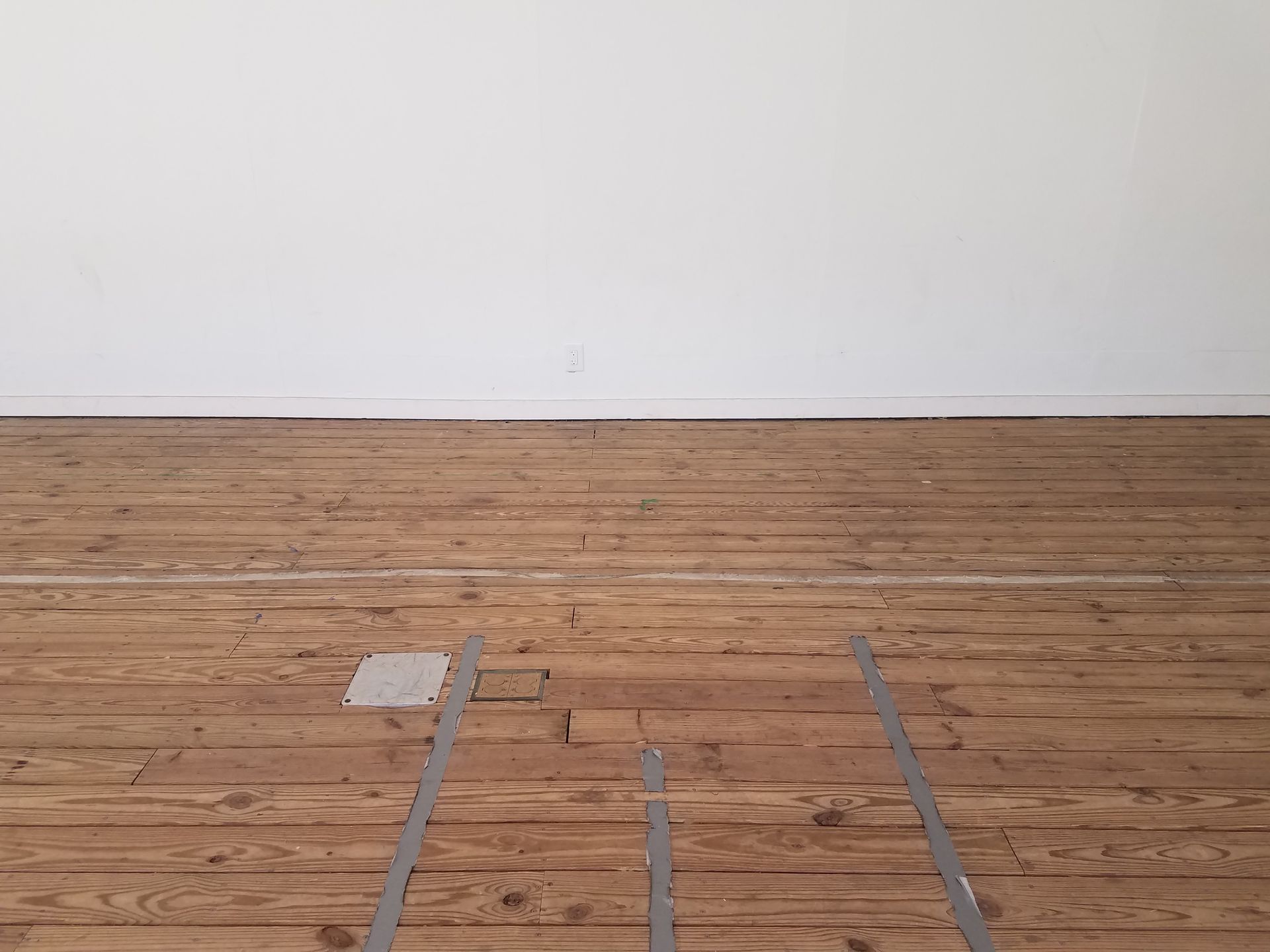 Wood floor restoration