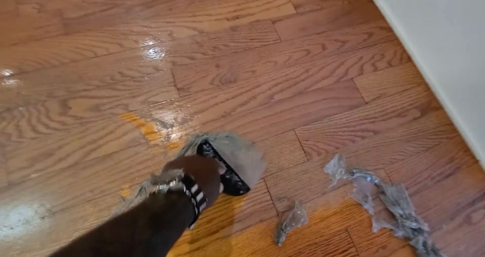 Removing Wax — Gladstone, MO — Global Pros Hardwood Flooring