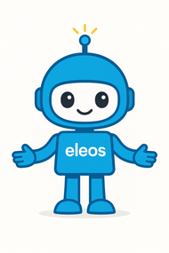 Une illustration de dessin animé d'un robot bleu faisant un signe de pouce levé.