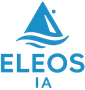 Le logo d'eleos ia a un voilier dessus.