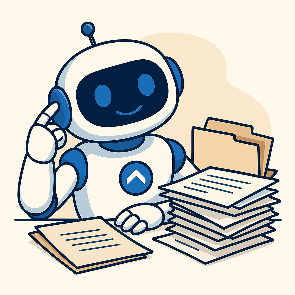 Robot Eleos qui réfléchit au futur de l'IA