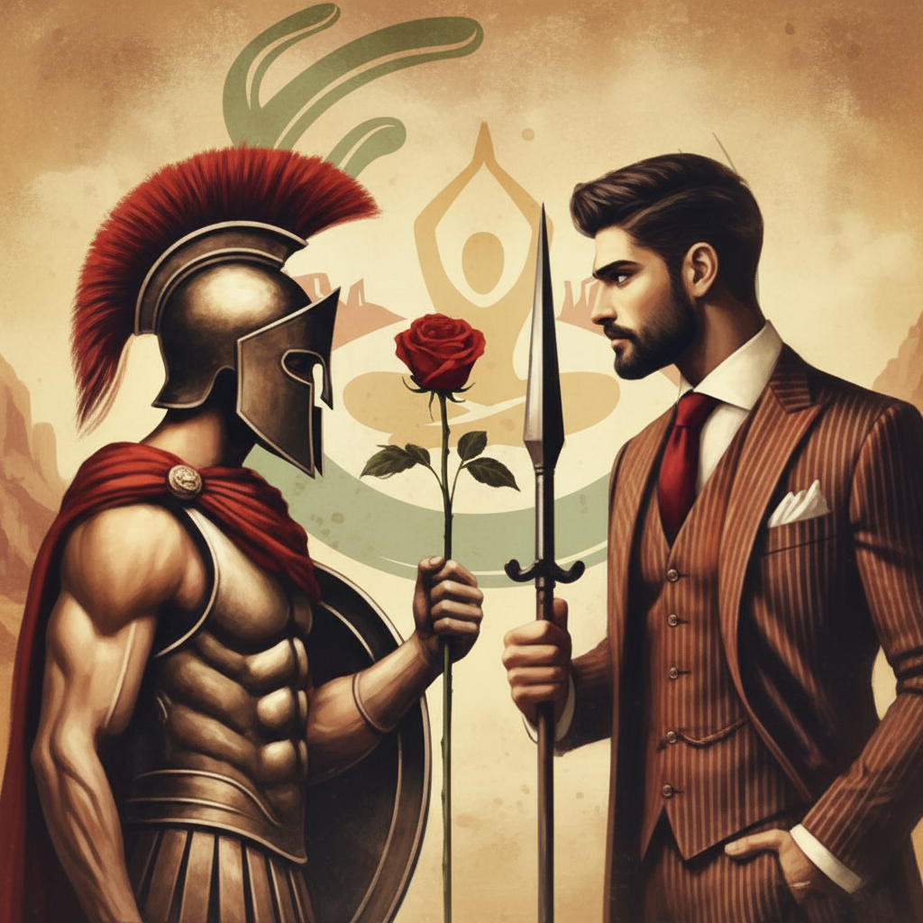 A woman is making a heart shape with her hands in front of the sun.