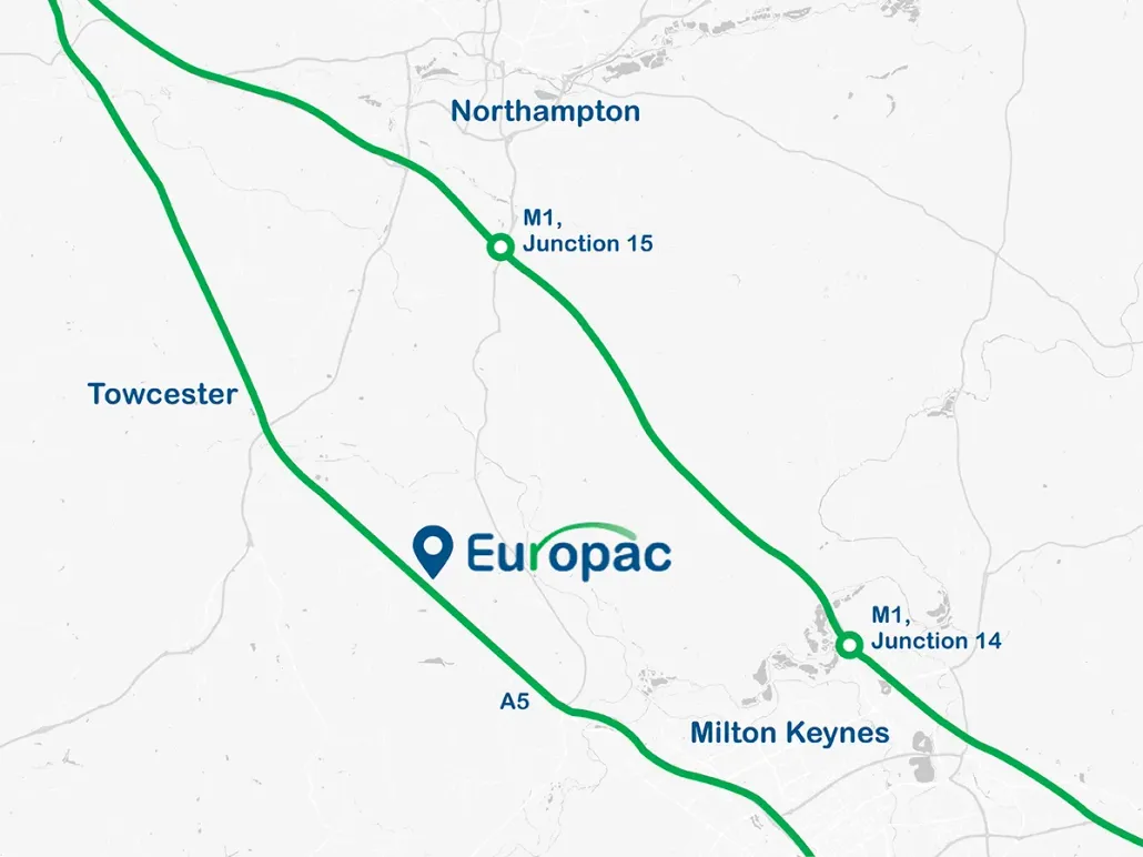 Enterpack Location Map