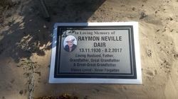 Tombstone of Raymon Neville Dair — Mackay Monumental Masons In Glenella, QLD