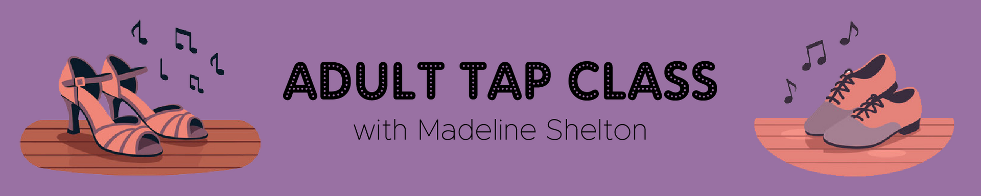 Tap shoe with silver taps, wearing denim jeans, performing on a dark stage.