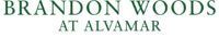 Brandon Woods at Alvamar text in dark green.