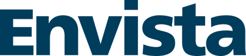 Envista logo in dark blue.
