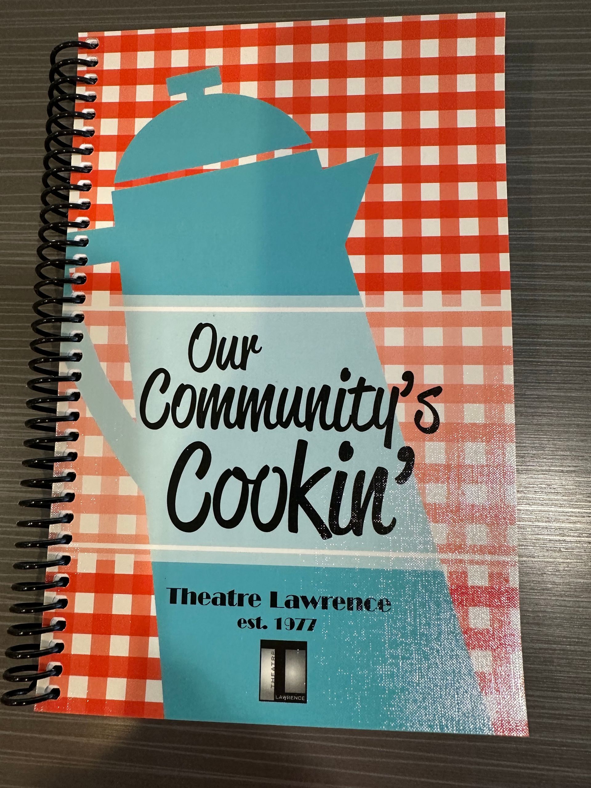 Cookbook cover: 