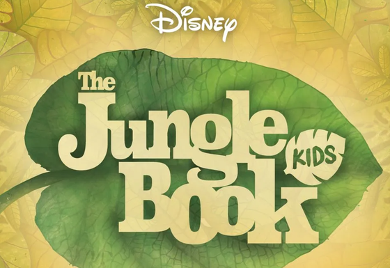 A disney logo for the jungle book kids