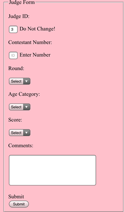 i-Judge example form