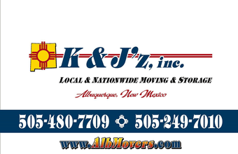 Contact Information Logo — Albuquerque, NM — K & J'Z Moving Services