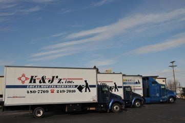 Local Movers Truck — Albuquerque, NM — K & J'Z Moving Services