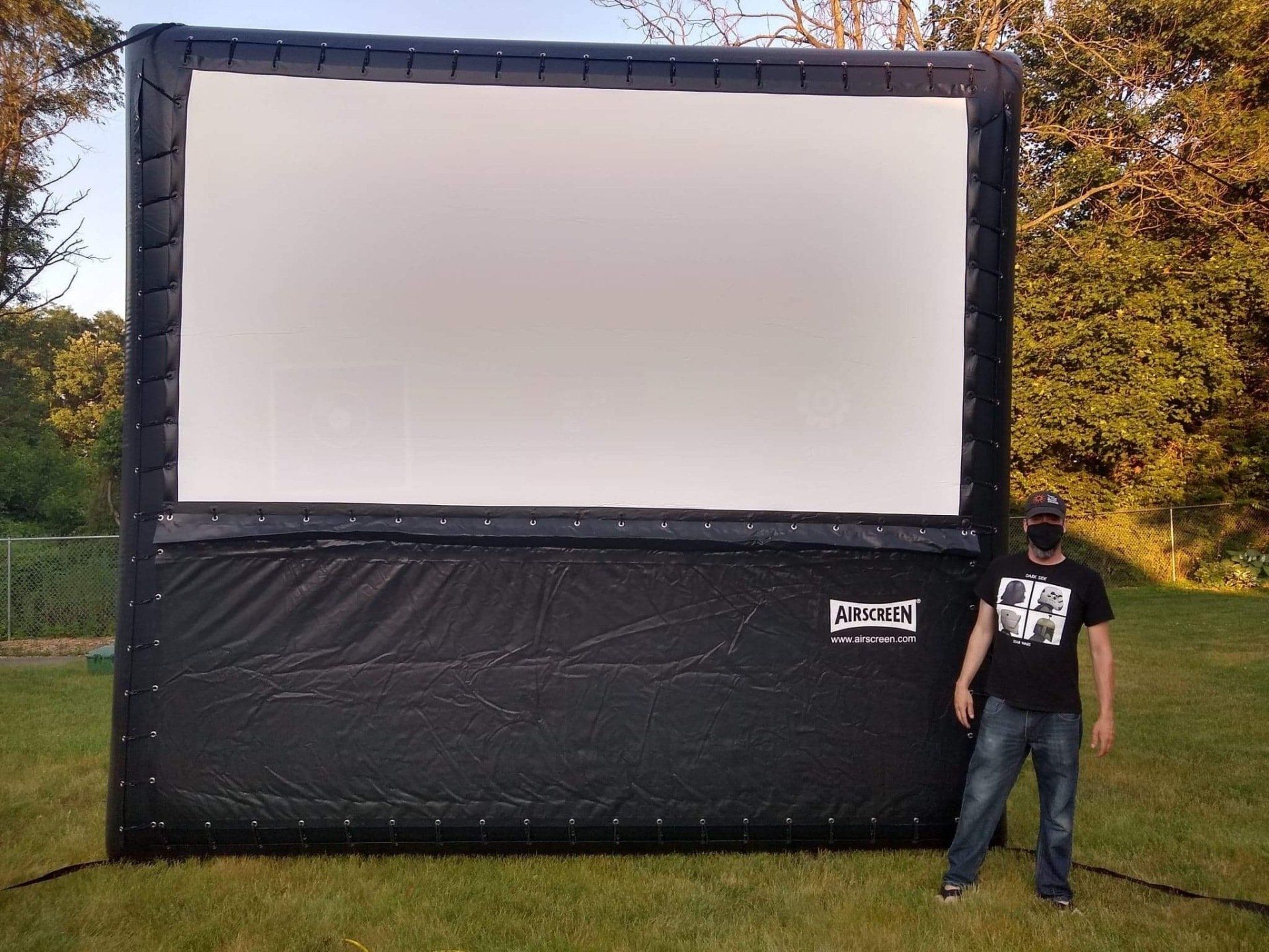 Backyard Movie Package Outdoor Movie Screen Rental