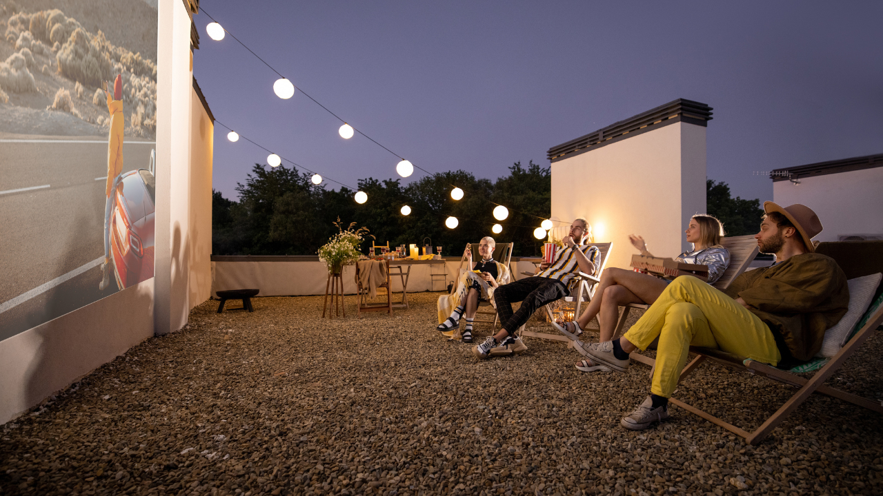 Outdoor Cinema and Building Connections