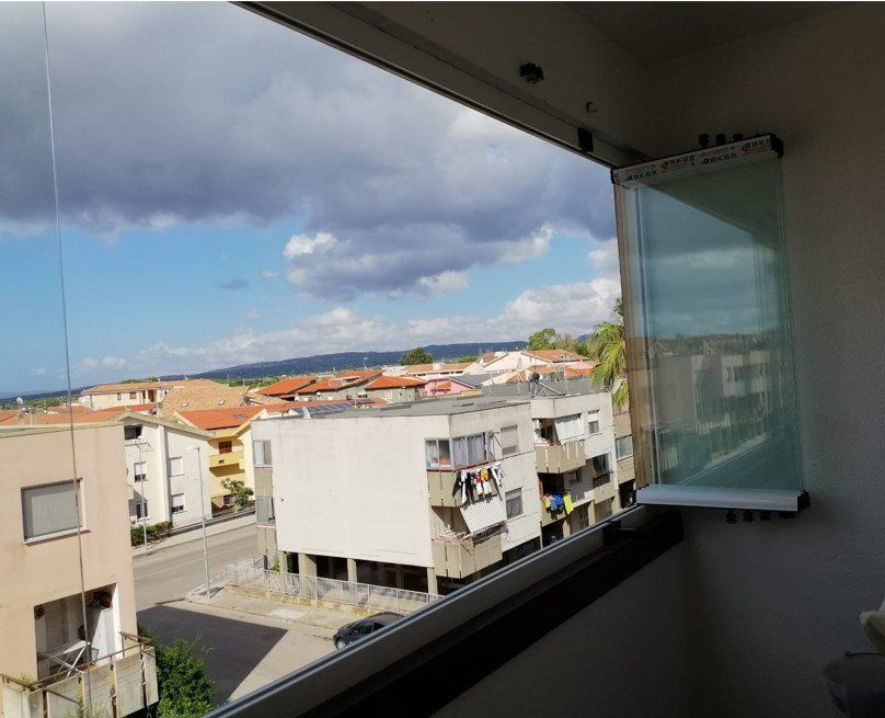 Vetrate panoramiche appartamento