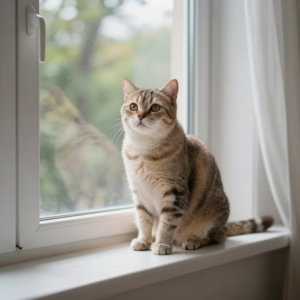 Poes met zachte ogen