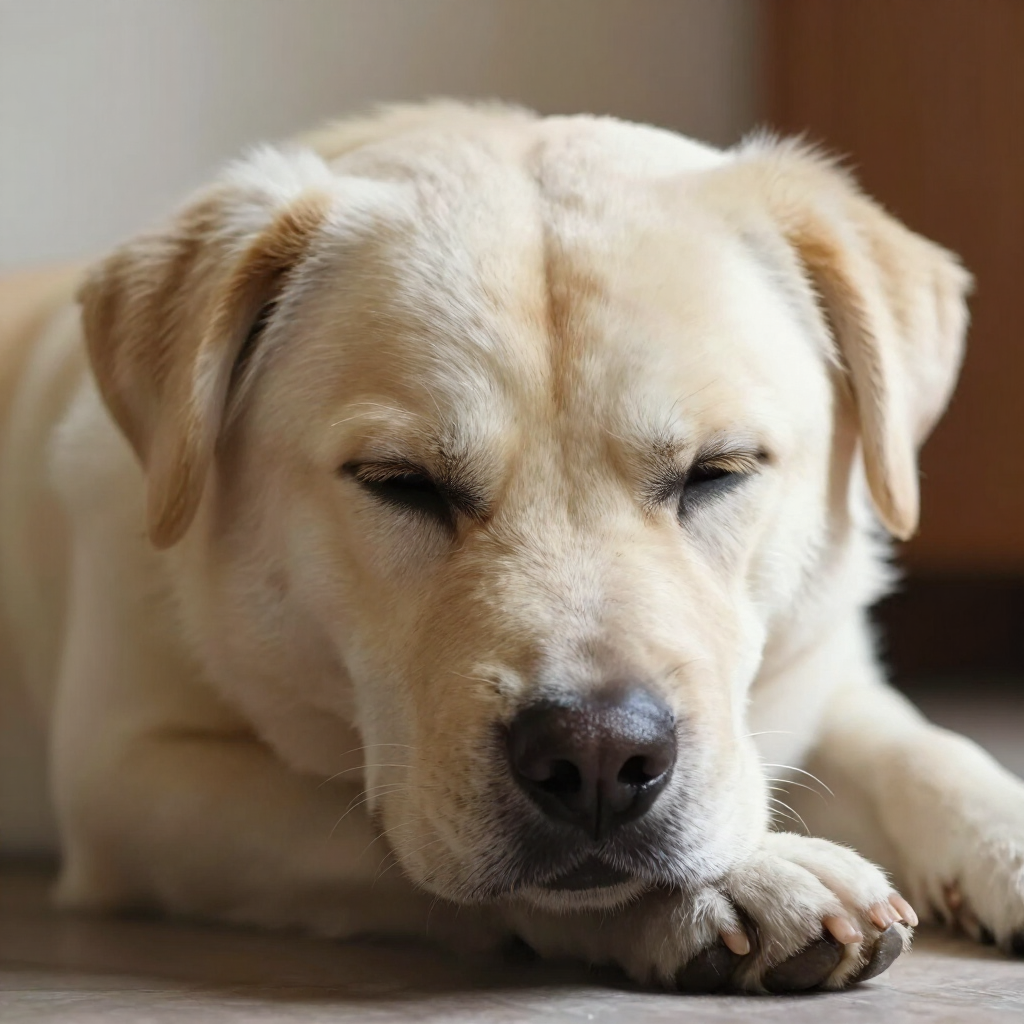 Hond in niveau 2