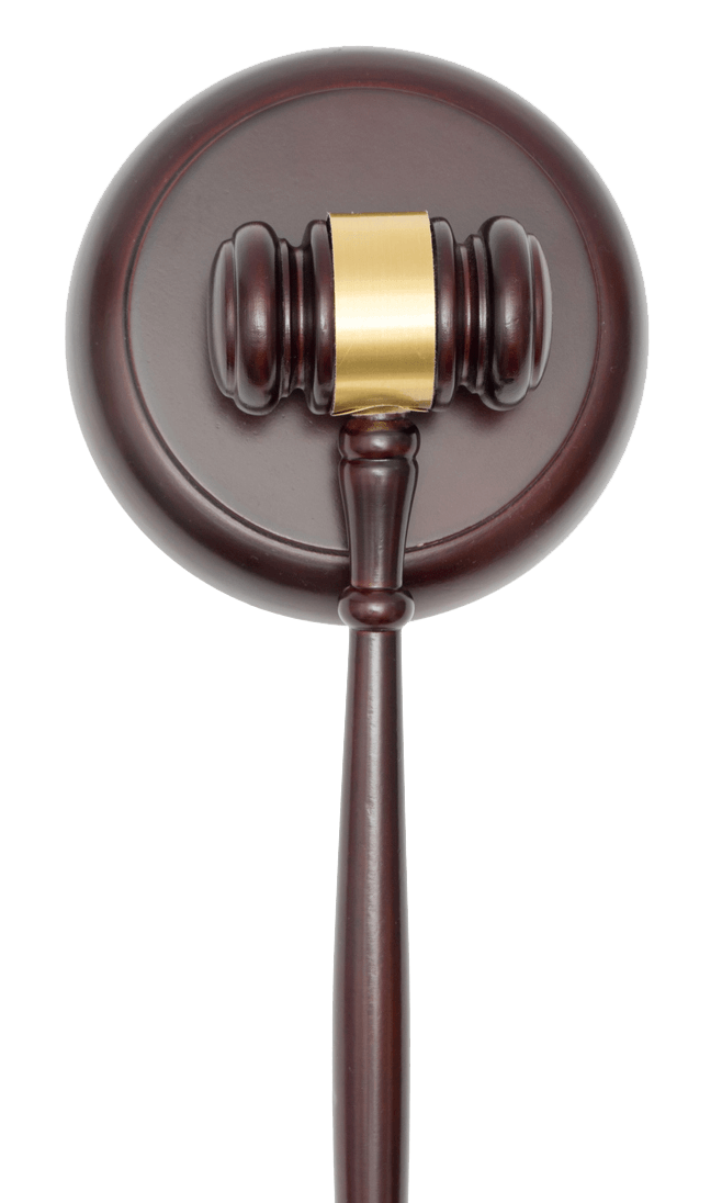 Wooden Judge Gavel — Ada, MI — Lawrence Wilson, PC