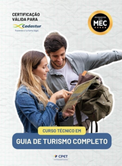 CURSO TÉCNICO EM GUIA DE TURISMO (COMPLETO) – NACIONAL, REGIONAL E INTERNACIONAL