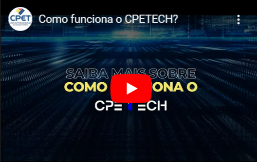 Capa do vídeo do CPETECH