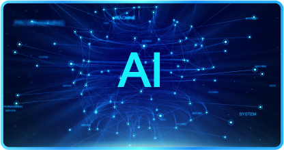 Man with glasses working on computer, analyzing data graphs.