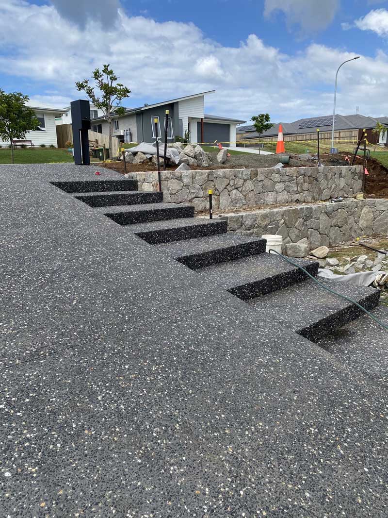 Stair Stone — Concrete Services In Northern Rivers, NSW