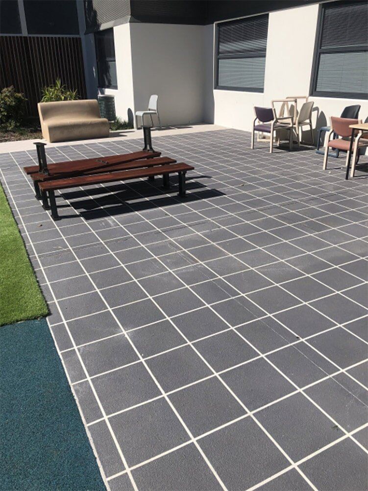 Open Space with Chairs — Concrete Services In Northern Rivers, NSW