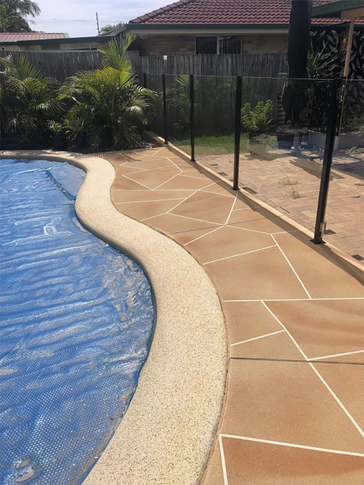 Pool Side — Concrete Services In Northern Rivers, NSW