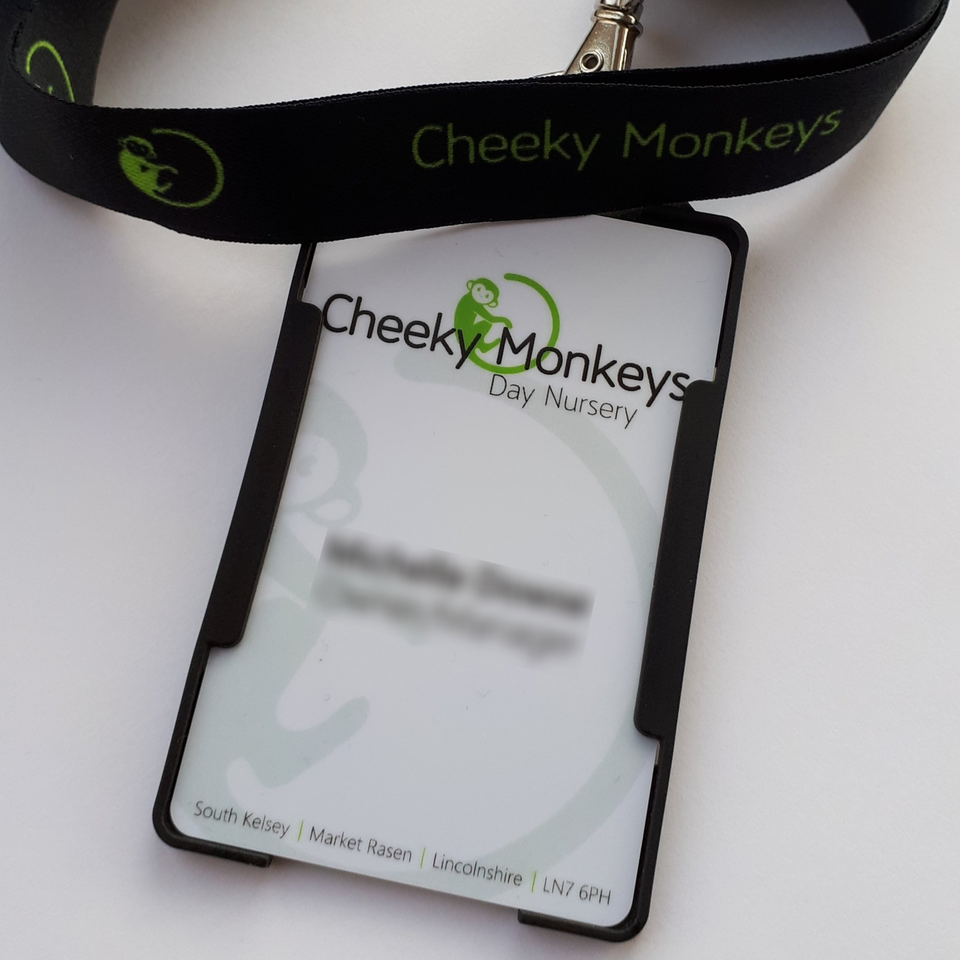 ID Card with bespoke lanyard