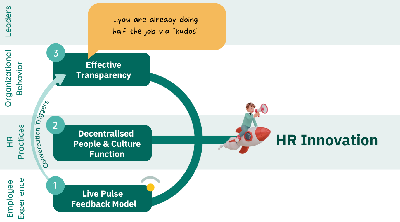 HR Innovation - Employee Engagement Live Pulse Model