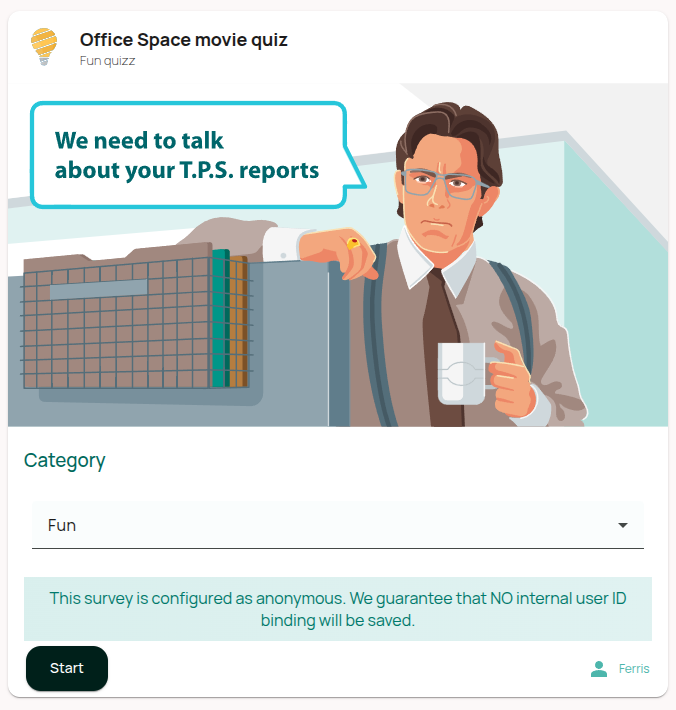 Office Space quizz - workplace fun | Neelix Platform
