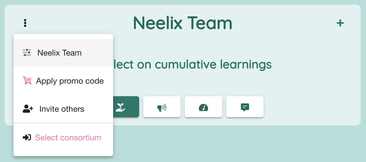 Edit Neelix Consortium Settings