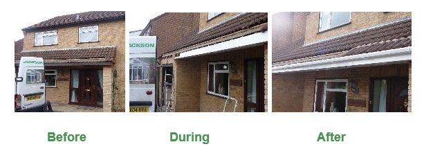 fascias before during and after 2