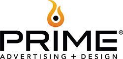 Prime Advertising + Design logo